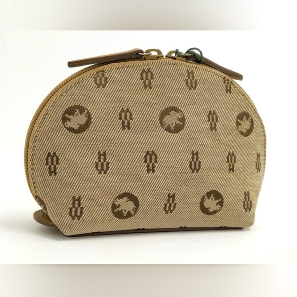 Hunting World Canvas Cosmetic Bag with Signature Baby Elephant Logo